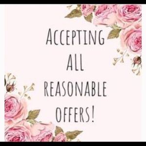 SALE! All reasonable offers will be accepted!